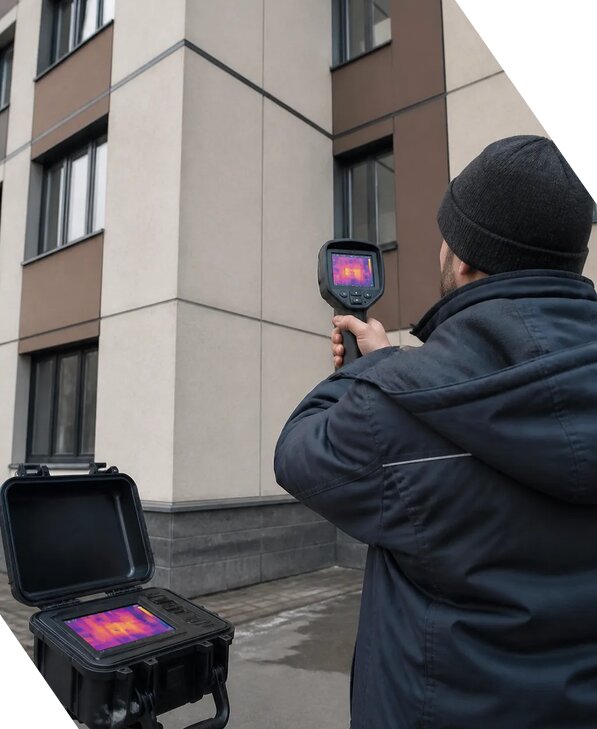 Тепловизионное обследование зданий и сооружений в Элисте